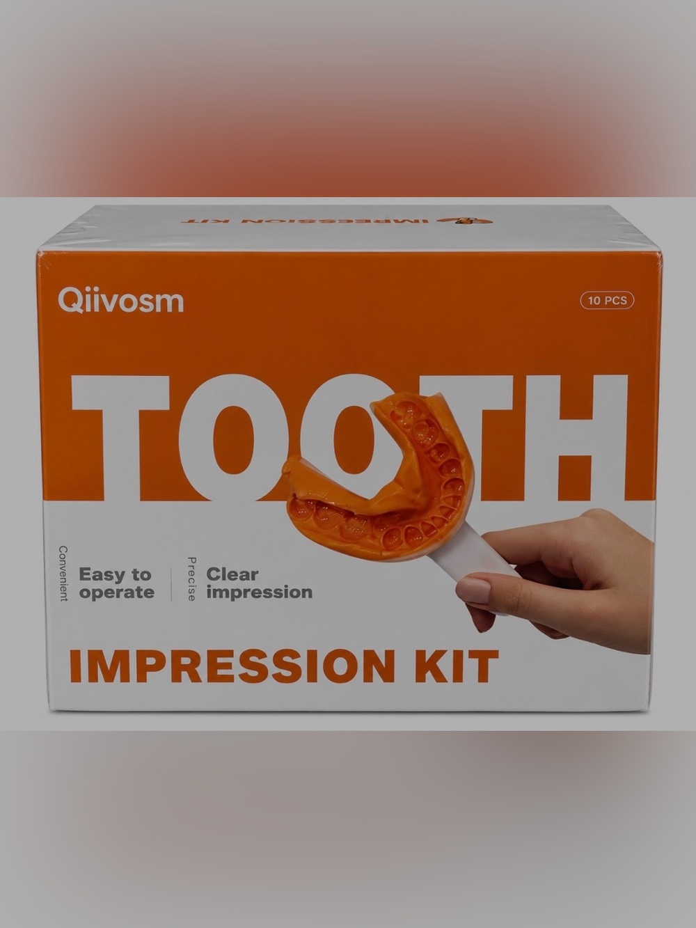 Qiivosm Tooth Impression Kit (10 Pieces) – Complete Home Dental Mold Kit New
